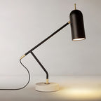 Black Desk Lamps Modern Minimalist Elegant Office Marble Reading Lamp