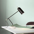 Black Desk Lamps Modern Minimalist Elegant Office Marble Reading Lamp