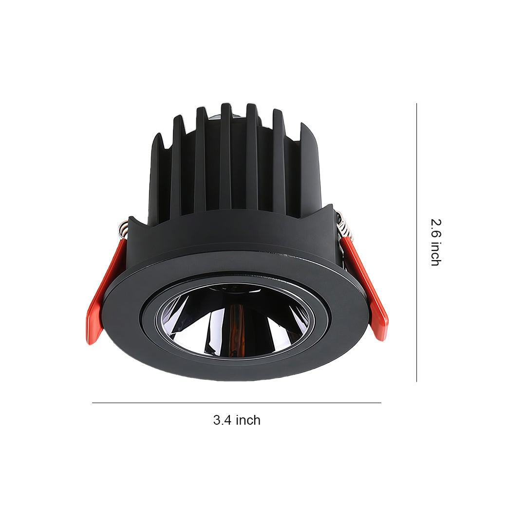 Directional Recessed Downlight Full-Spectrum LED Light