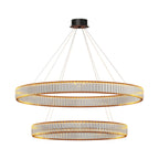 Crystal Round Chandelier American Creative Ceiling Light