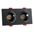 Square Recessed Downlight LED Aluminum Eye Protection Light