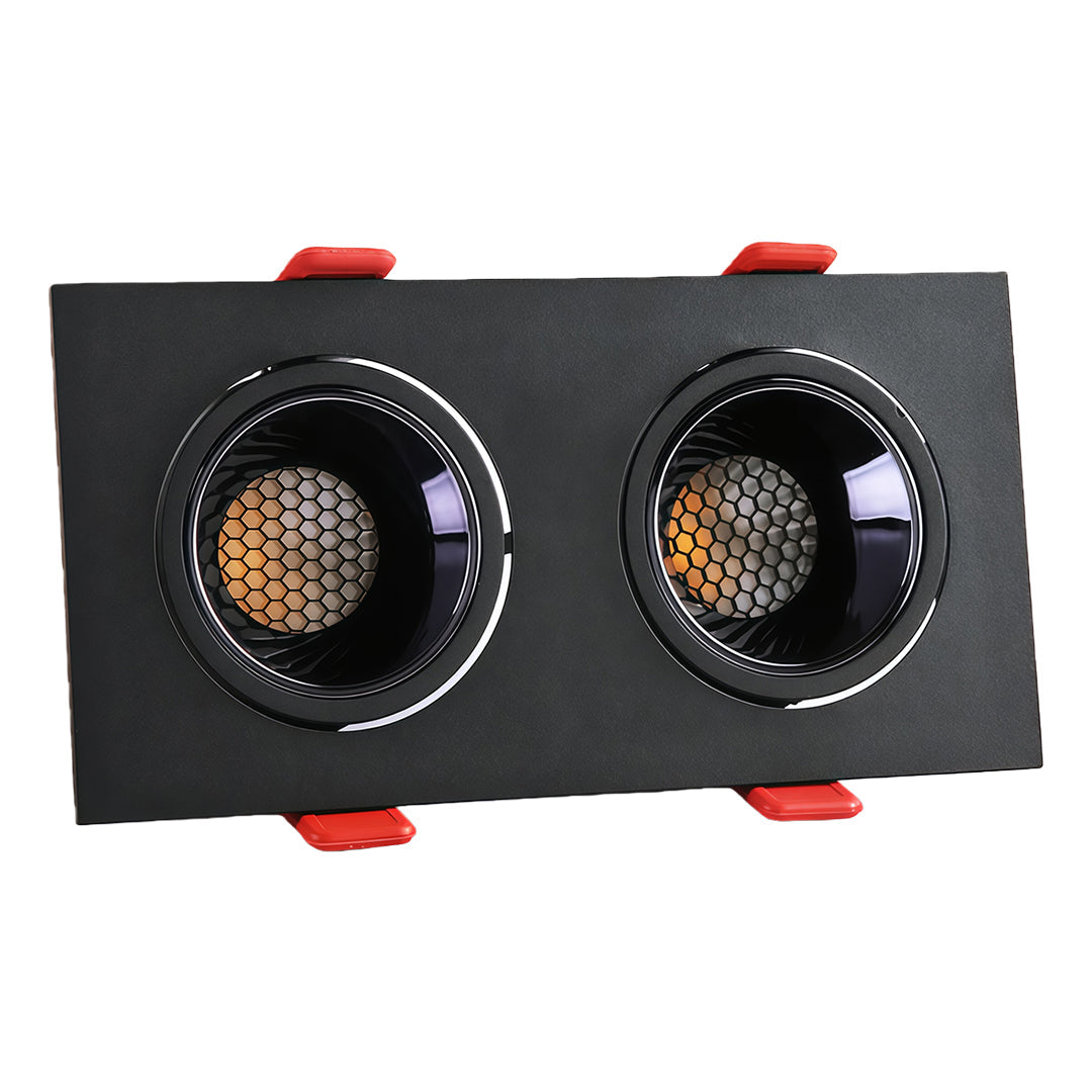 Square Recessed Downlight LED Aluminum Eye Protection Light