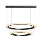 Round Modern Chandelier Minimalist Acrylic Ceiling Light