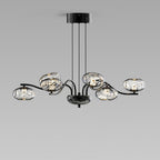 Modern LED Chandelier Full Spectrum Magic Bean Glass Light