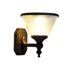 Funnel Wall Light Modern Solar Aluminum Waterproof Light