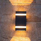 Die-cast Aluminum Garden Wall Lights Modern Industrial IP65 Facade Lights