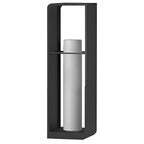Black Lantern Outdoor Light Rectangular Frame Waterproof Lamp