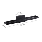 Black Vanity Bathroom Light Dimmable LED Modern Picture Wall Light