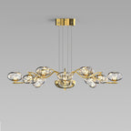 Modern LED Chandelier Full Spectrum Magic Bean Glass Light