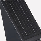 Black Outdoor Lighting Sconce Waterproof Solar Light