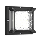 Waterproof Die-cast Aluminum Black Outdoor Wall Light Modern simple Style