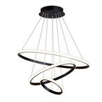 Ring LED Chandelier Modern Unique Metal Ceiling Light
