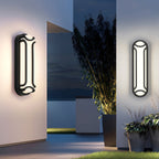 Outdoor Wall Sconce Black Modern Minimalist Waterproof Lamp