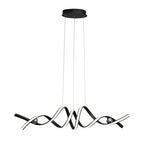 Spiral Ceiling Light Modern Creative LED Metal Chandelier