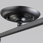 Black Track Light Adjustable Industrial Spotlight