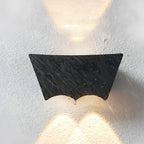 Black up down Wall Light Outdoor Aluminum Wash Light