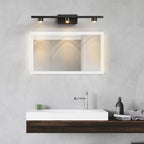 Black Vanity Lights For Bathroom Minimalist LED Mirror Cabinet Light