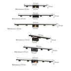 Black Vanity Lights For Bathroom Minimalist LED Mirror Cabinet Light