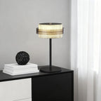 Vintage Metal Table Lamp Atmosphere Iron Frame Ps Lampshade Light