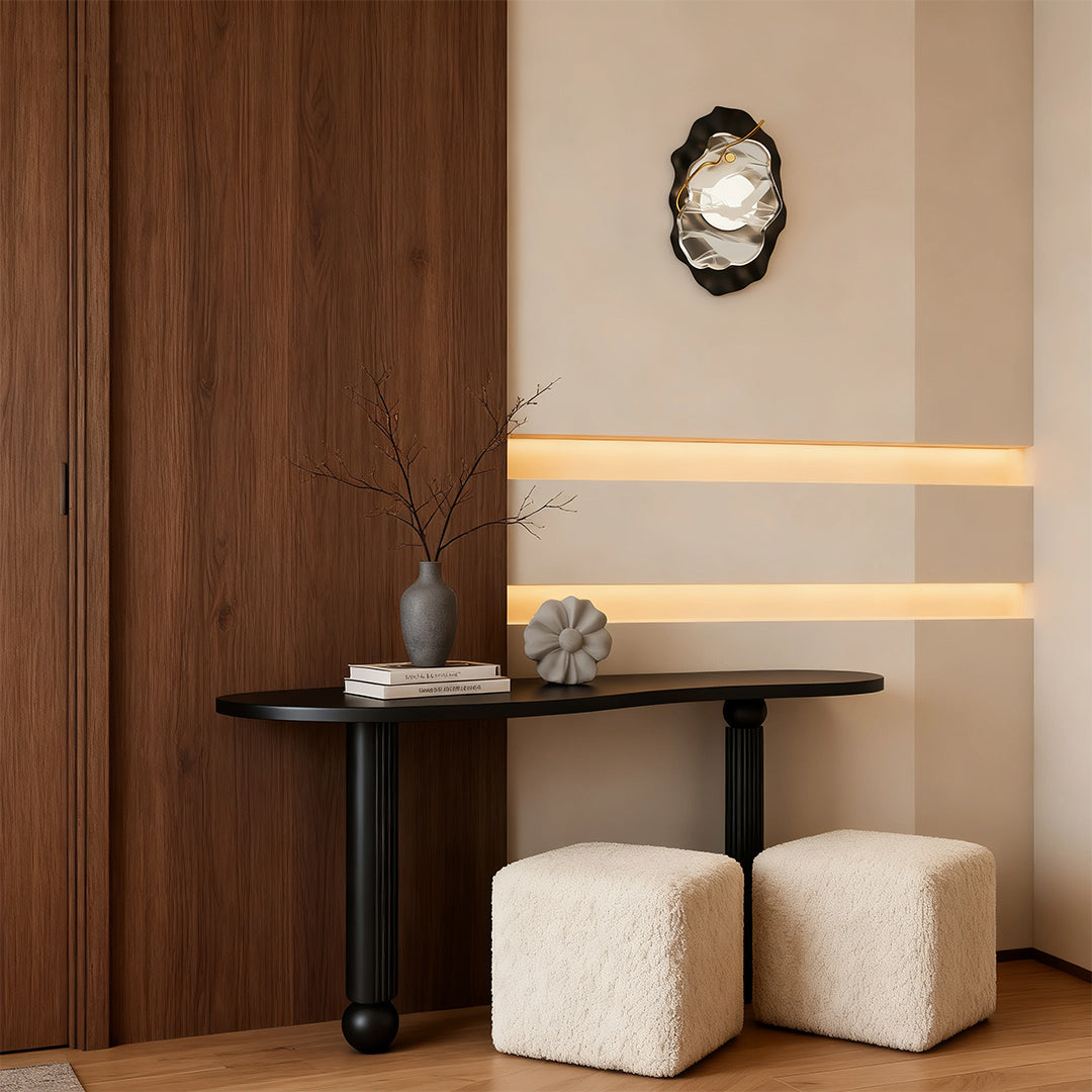 Black Wall Light Full-Spectrum Eye-Protecting Indoor Decorative Lamp