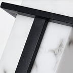 Black Wall Lights Outdoor Waterproof Fake Marble Lamp