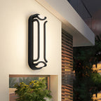 Outdoor Wall Sconce Black Modern Minimalist Waterproof Lamp