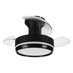 Ceiling Fan with Remote Light Minimalist Dimming LED 3-Blade Fan Lamp