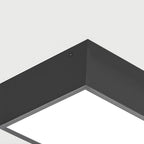 Long Rectangular Chandelier Modern Minimalist LED Ceiling Light