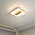 Bladeless Ceiling Fan with LED Light Quiet Minimalist Ceiling Fan