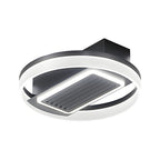 Bladeless Fan Lamp Modern Round 6‑speed Dimmable Light
