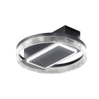 Bladeless Fan Lamp Modern Round 6‑speed Dimmable Light