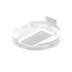 Bladeless Fan Lamp Modern Round 6‑speed Dimmable Light