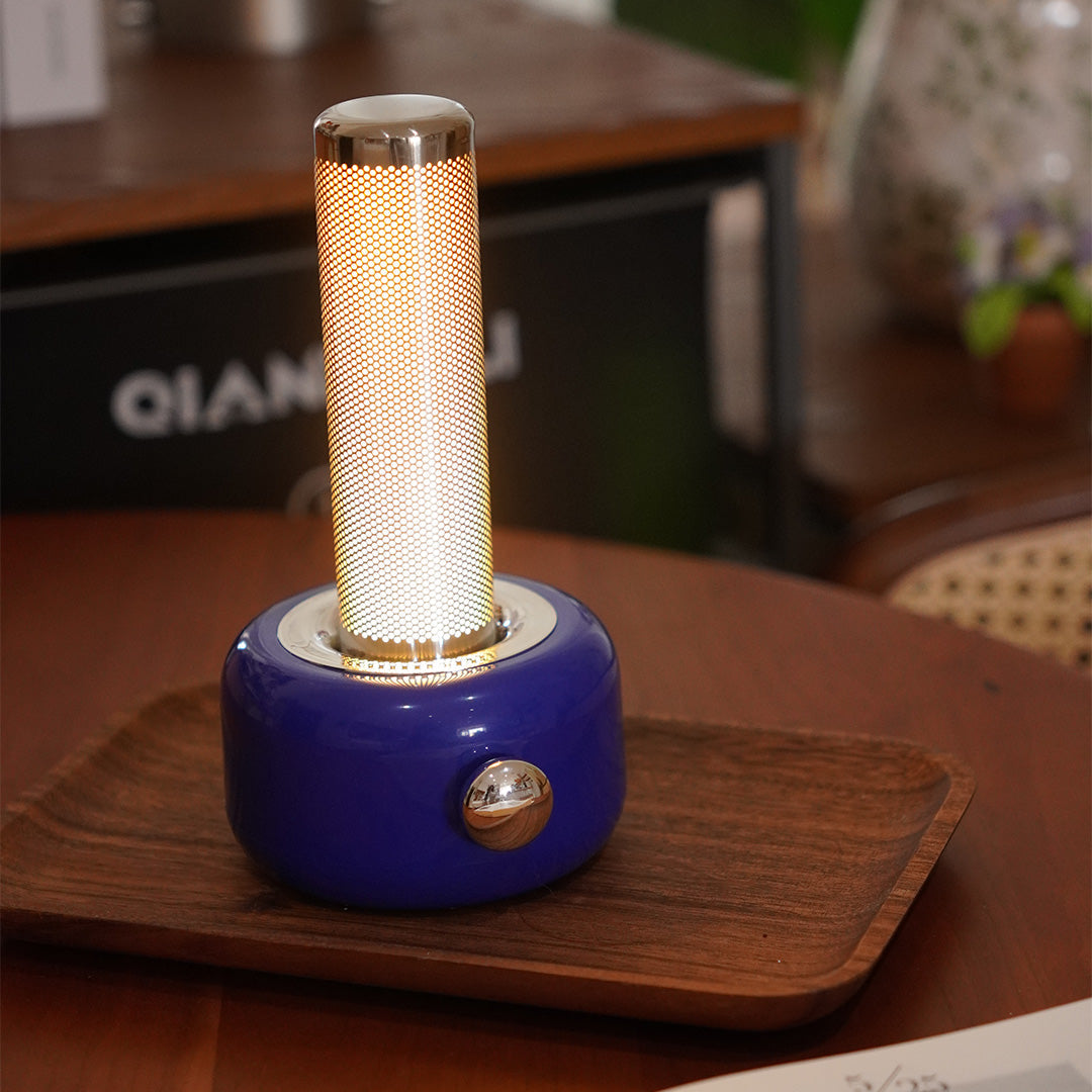 Metal Ambient Table Lighting Audio RGB  Minimalist  Sleek Lamp