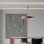 Modern Ring Chandelier Minimalist Creative Ceiling Light