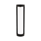 Bollard Landscape Lights Modern Black LED Cylindrical Light