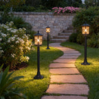 Bollard LED Lights Weather-Resistant European Style Garden Lamp