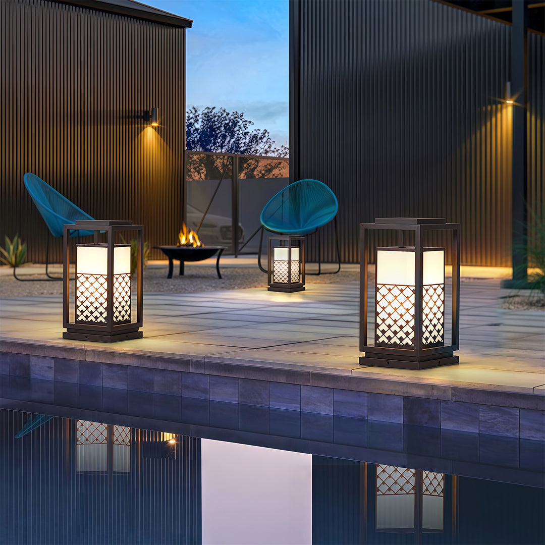Bollard Light Fixtures Waterproof Landscape Lights