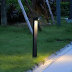Bollard Path Light Modern Black Aluminum Waterproof Light