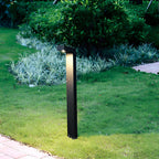 Bollard Path Light Modern Black Aluminum Waterproof Light