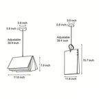 Book Pendant Light Modern Folder Creative Ceiling Light