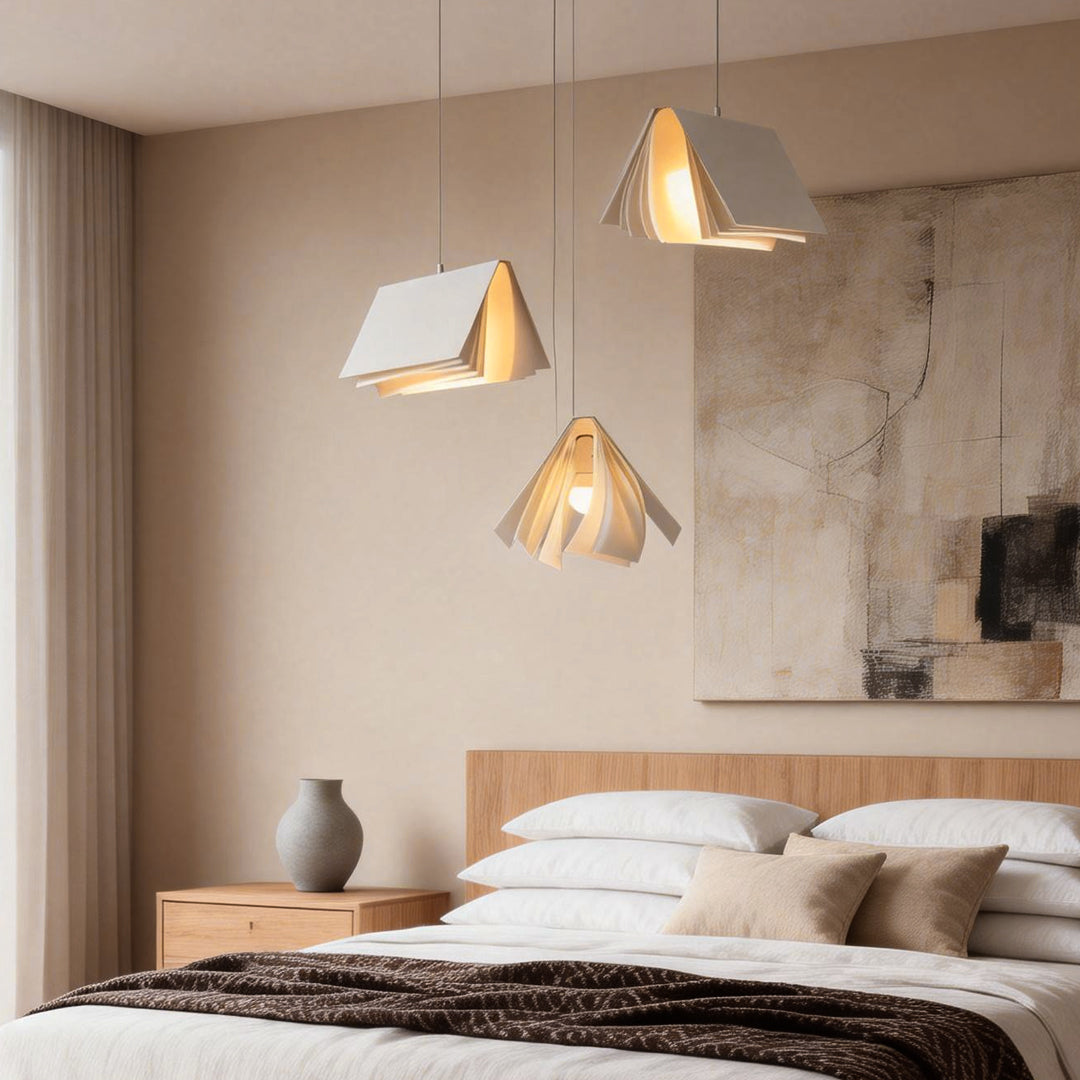 Book Pendant Light Modern Folder Creative Ceiling Light