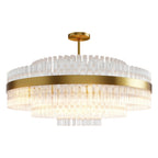Industrial Modern Chandelier Full Copper Luxury Ceiling Light