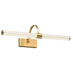 Bathroom Vanity Wall Light Nordic Full Copper Long Bar Light