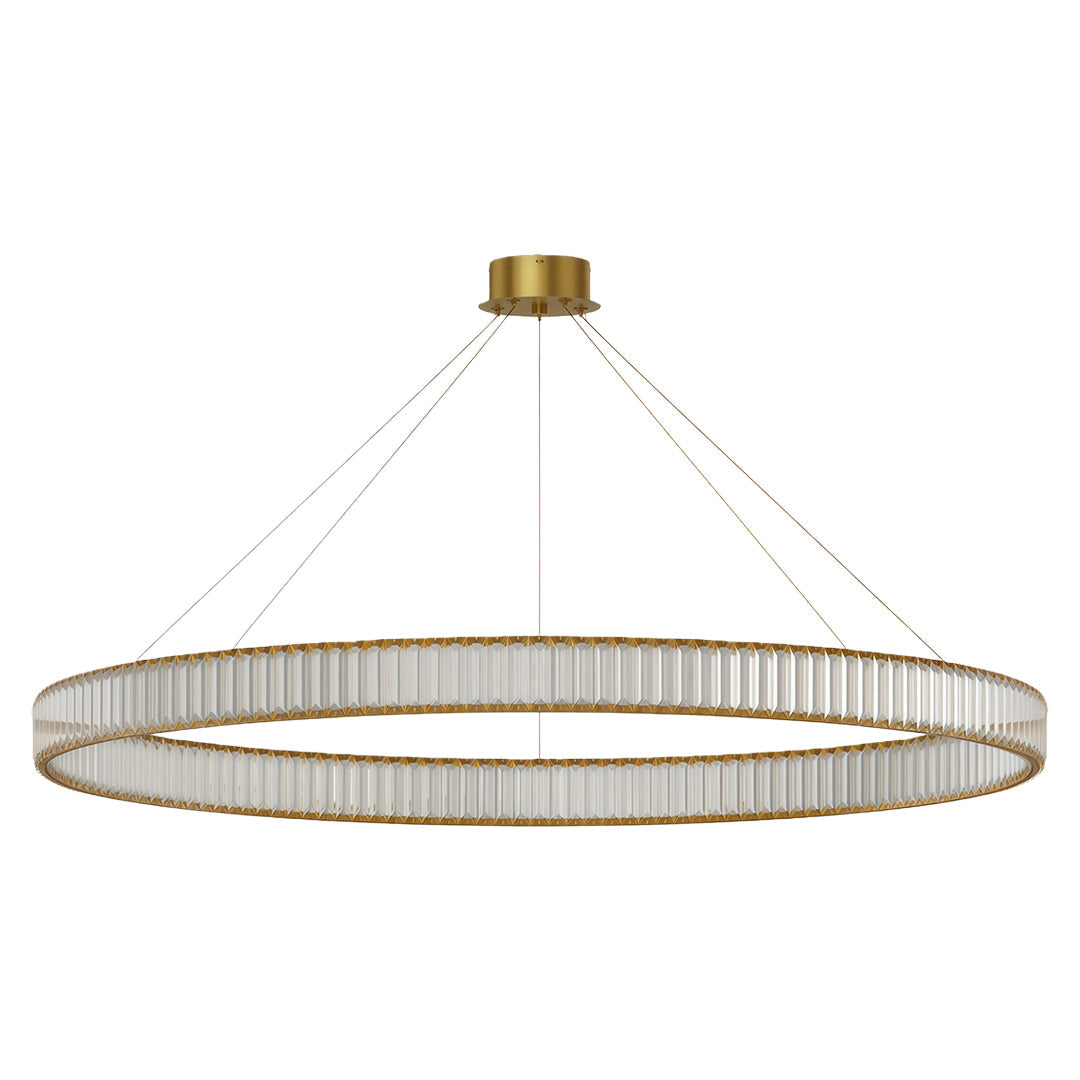 Crystal Round Chandelier American Creative Ceiling Light