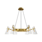 Unique Modern Chandeliers Simple Copper Ceiling Light