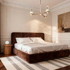 Brass Crystal Chandelier Nordic Minimalist Ceiling Light