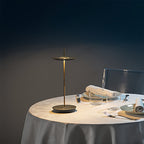 Dimmable Table Lamps Cordless Modern Portable Metal Buffet Lamps