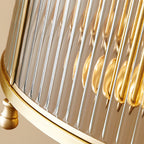 Brass Semi Flush Mount Ceiling Light Full Copper Light
