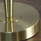 Modern Brass Table Lamps Nordic Elegant Fabric Shade Decorative Lamp
