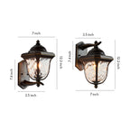 Bright Outdoor Wall Lights European-Style Waterproof Lamp
